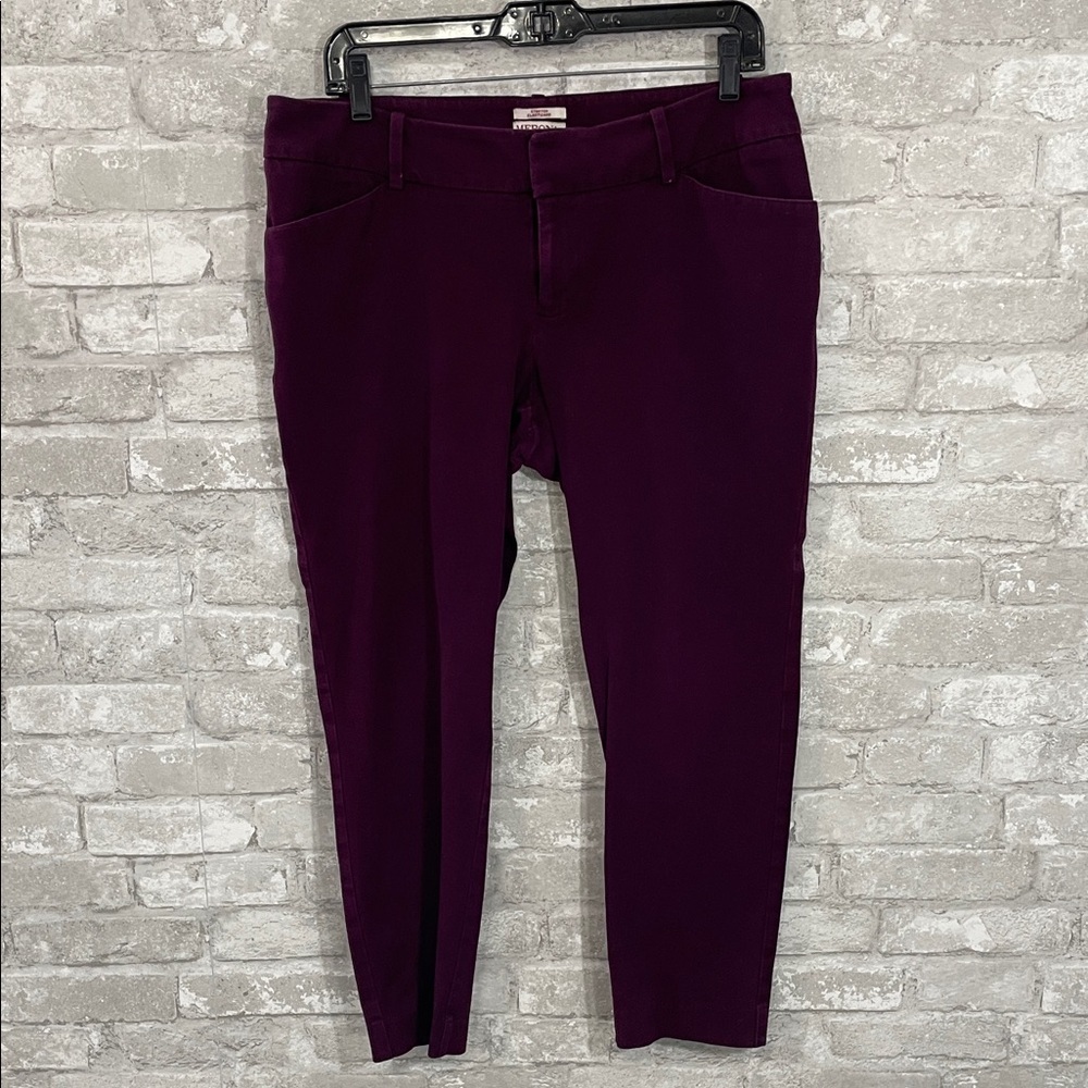Merona Women's Deep Purple Cropped Jeans